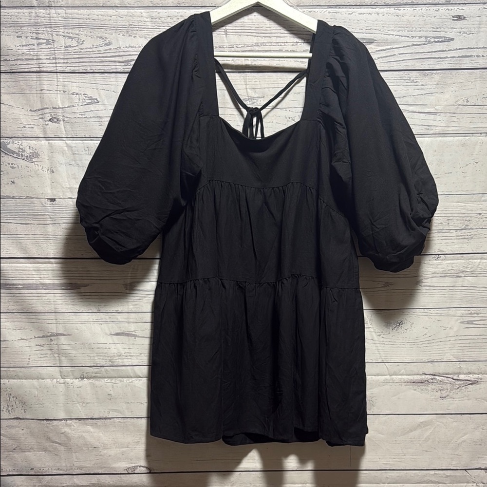 SNDYS Mini linen blend DRESS from petal and pup
